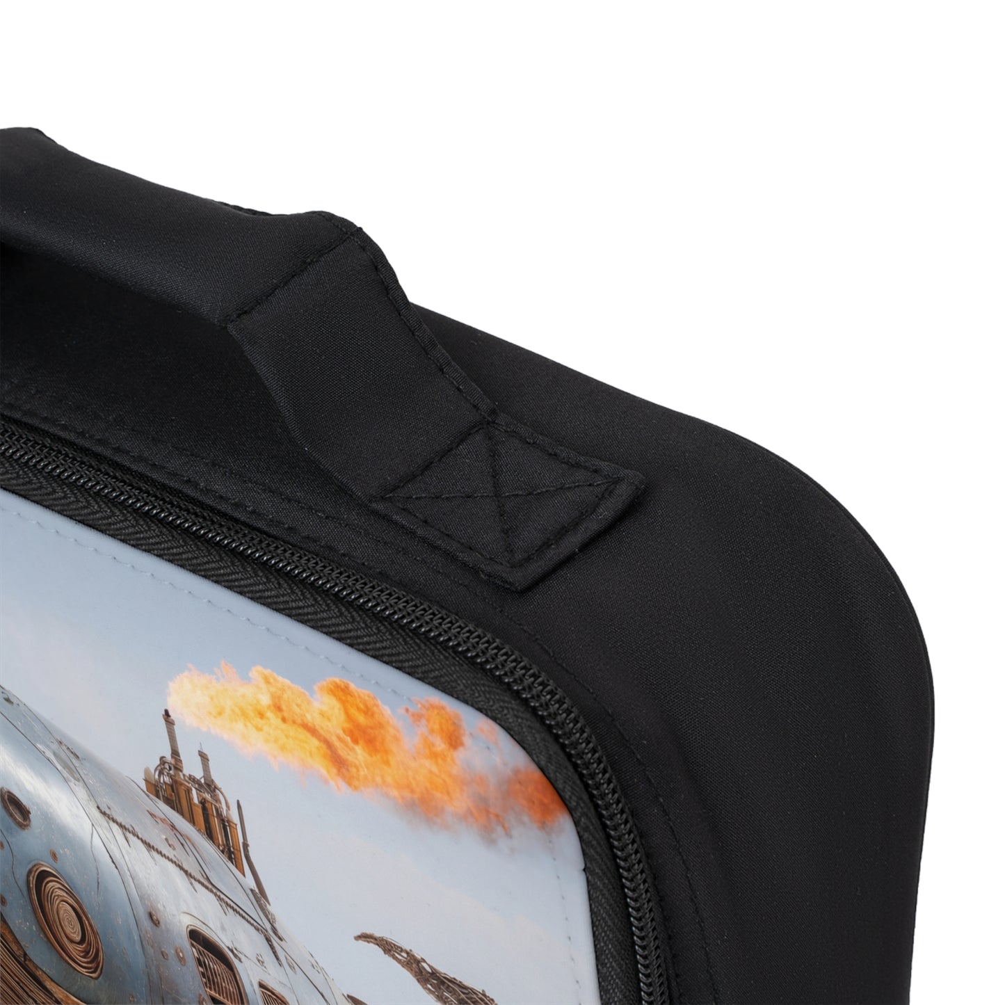 Steel Leviathan Lunch Bag – Steam-Powered Whalesong in the Dust