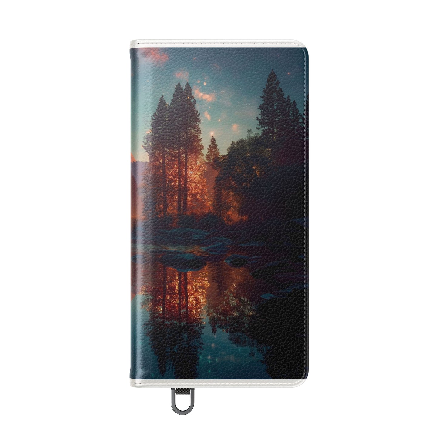 Starlit Valley Flip Cases – Twilight River and Half Dome Reflections