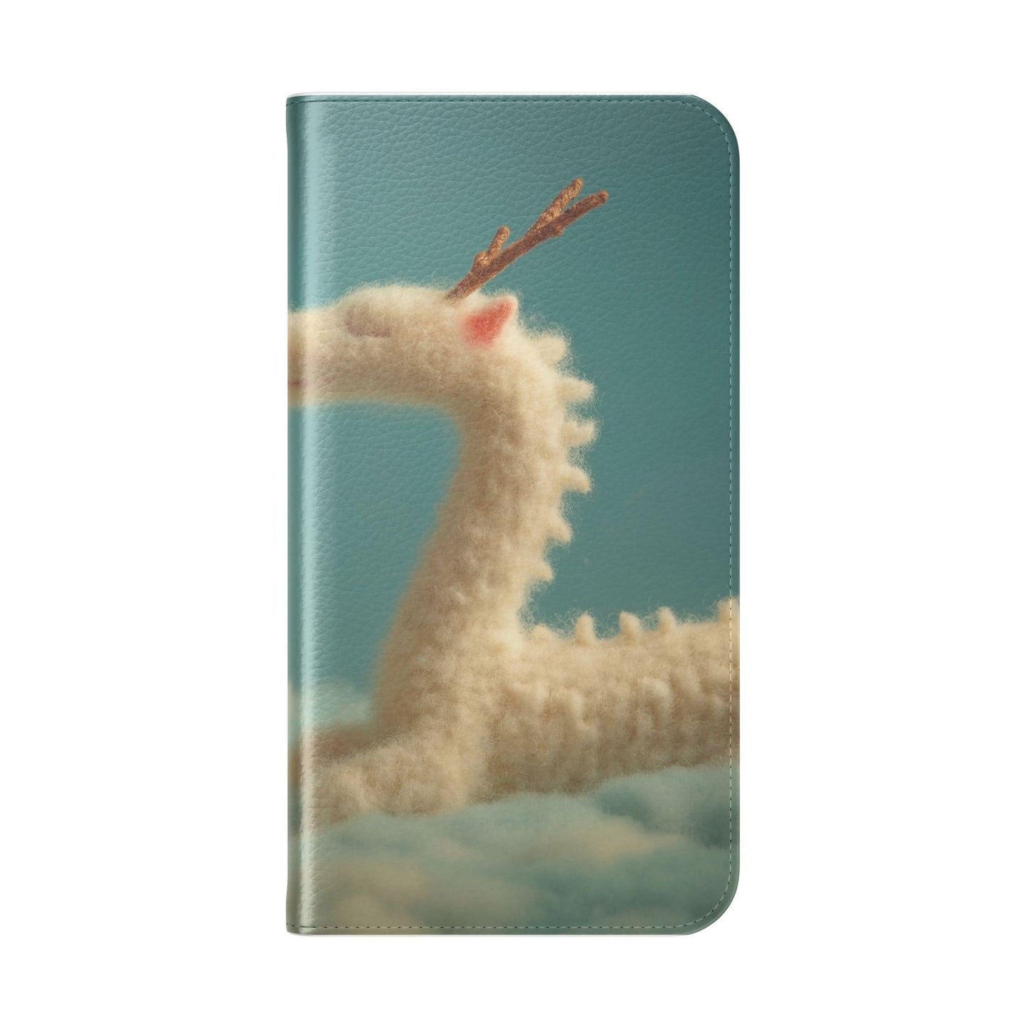 Woolly Dragon & Child Flip Cases – Cloudside Guardians