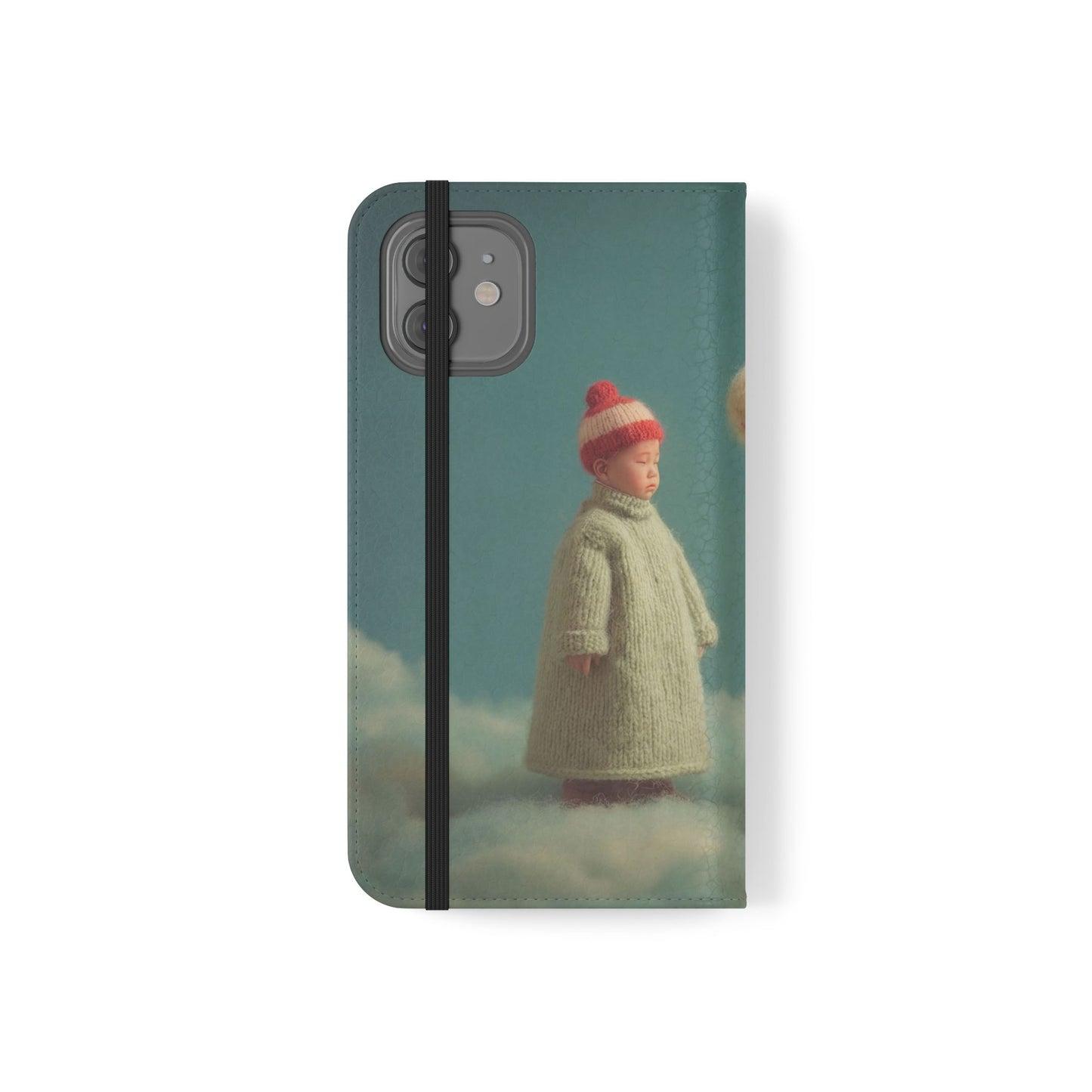 Woolly Dragon & Child Flip Cases – Cloudside Guardians