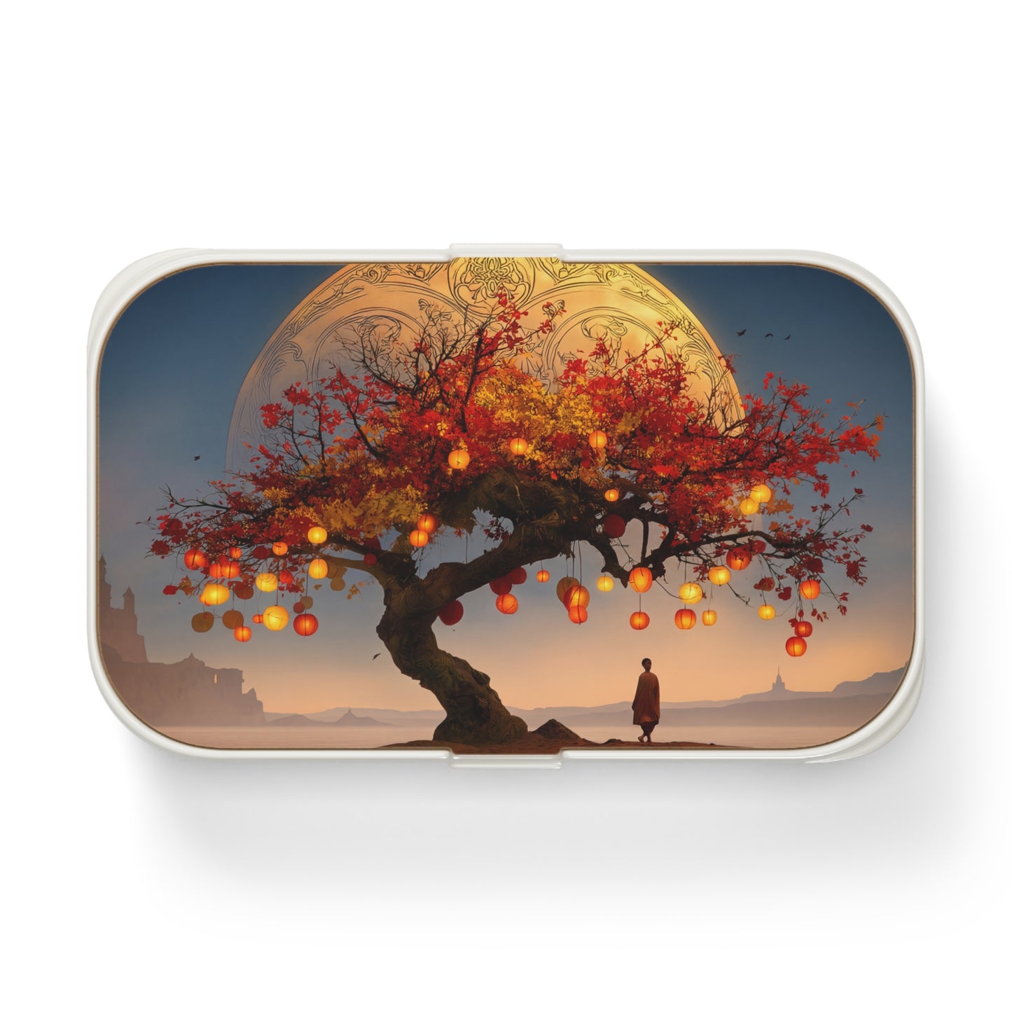 Lantern Tree Bento Lunch Box – Autumn’s Whispering Grove