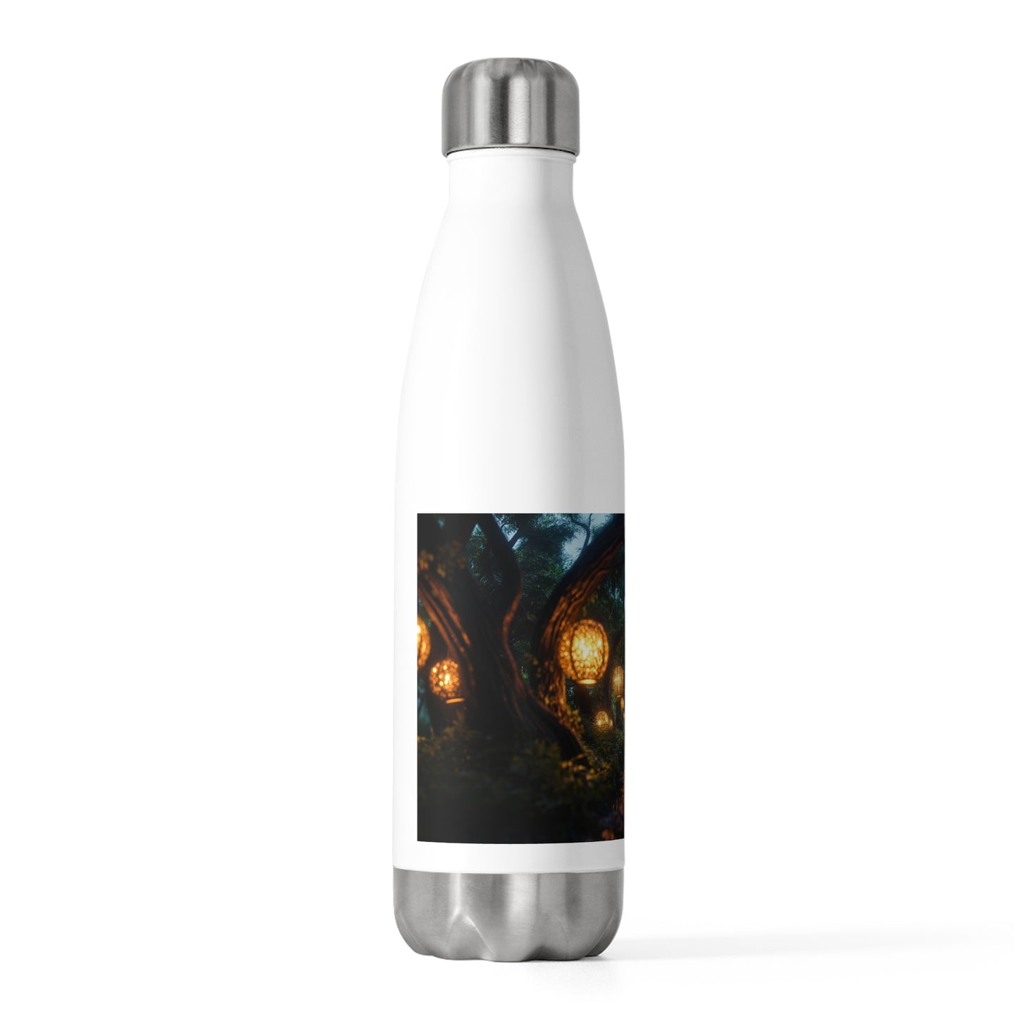 Lumina Grove Path 20oz Insulated Bottle – Walk Through Golden Twilight