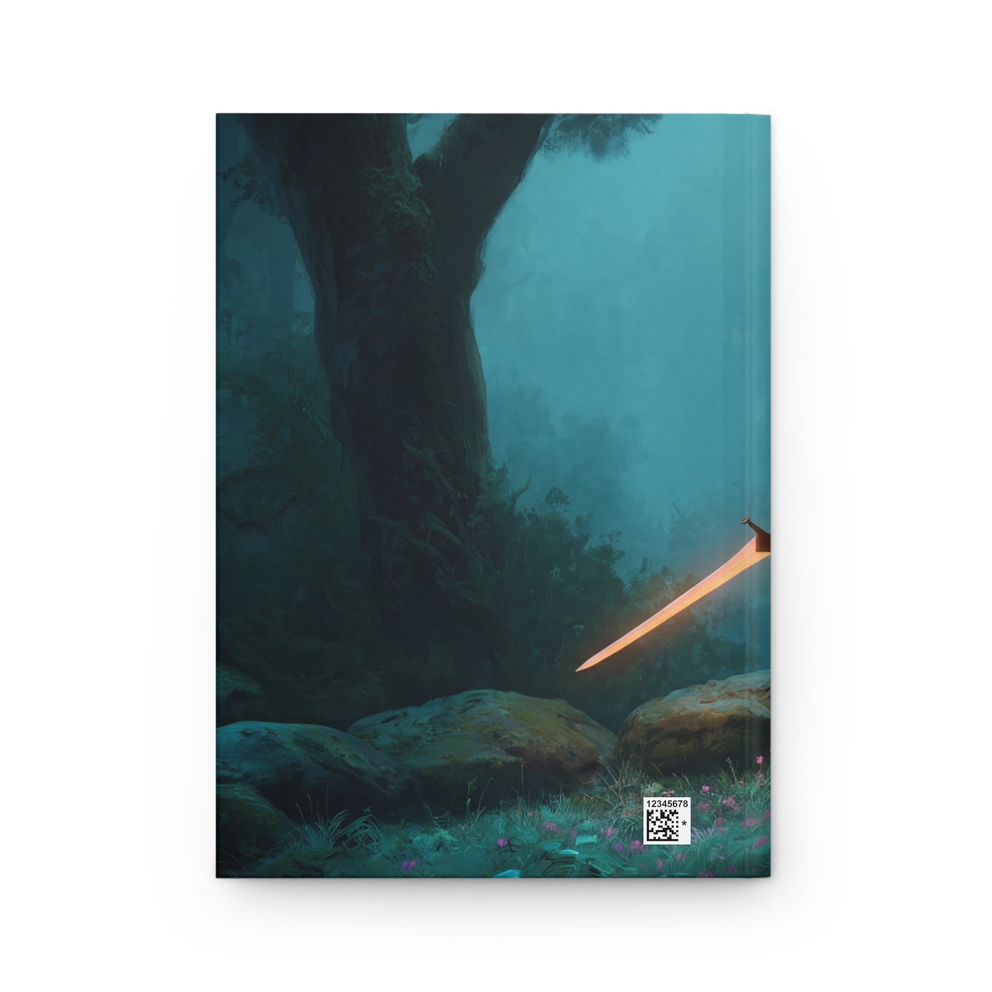 Dragonborn Sentinel Hardcover Journal Matte – Twilight Forest Guardian