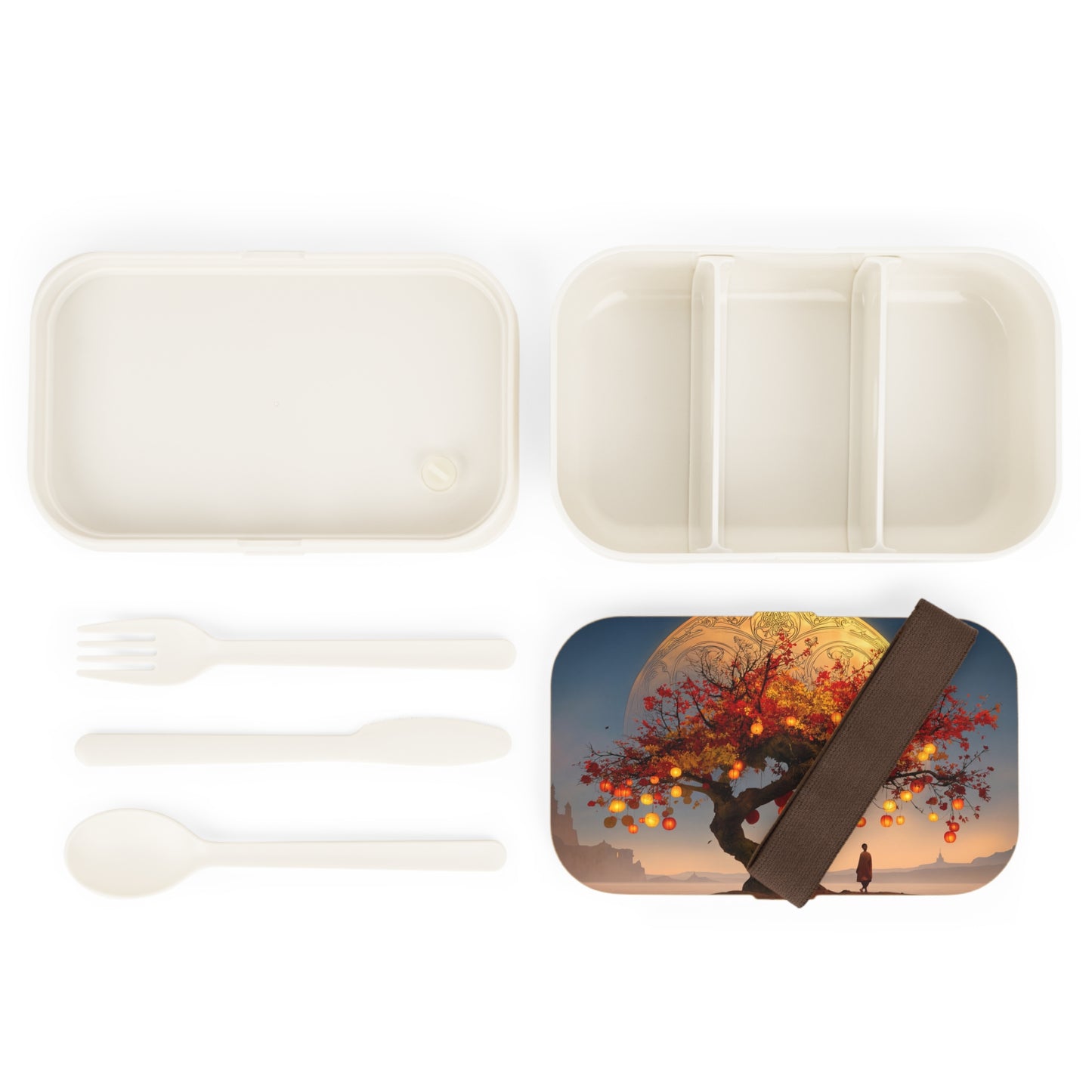 Lantern Tree Bento Lunch Box – Autumn’s Whispering Grove