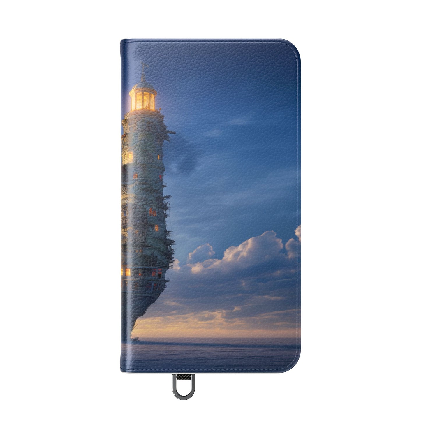 Twilight Sentinel Flip Cases – Lighthouse on a Storm-Tossed Sea