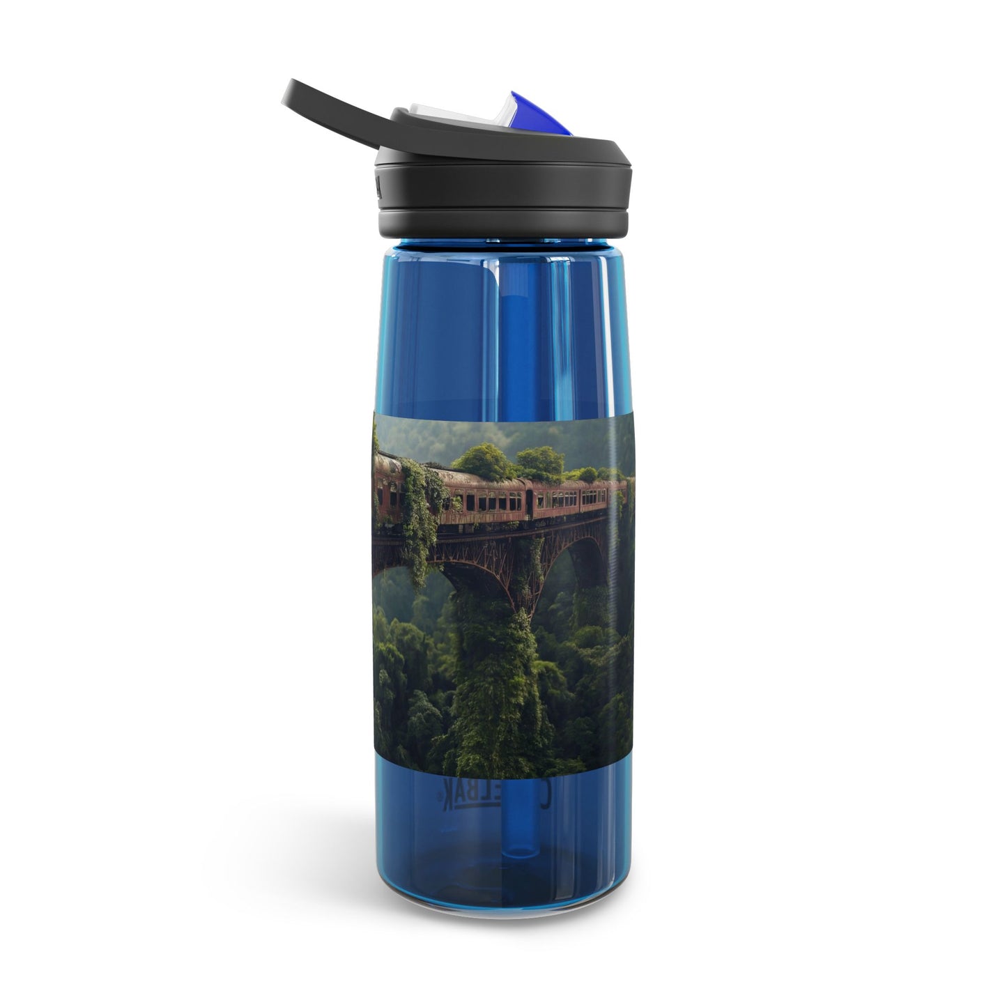 Overgrown Train Bridge CamelBak Eddy® Water Bottle, 20oz\25oz – Verdant Ruin Reverie
