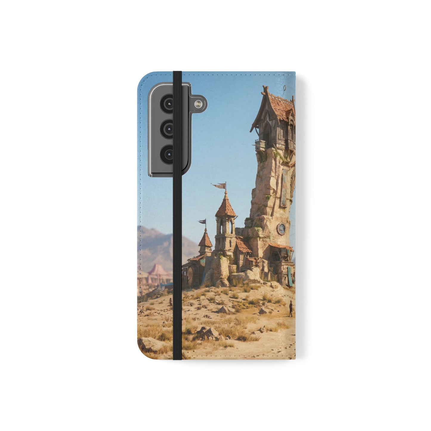 Desert Sentinel Gate Flip Cases – Weathered Archway Journey