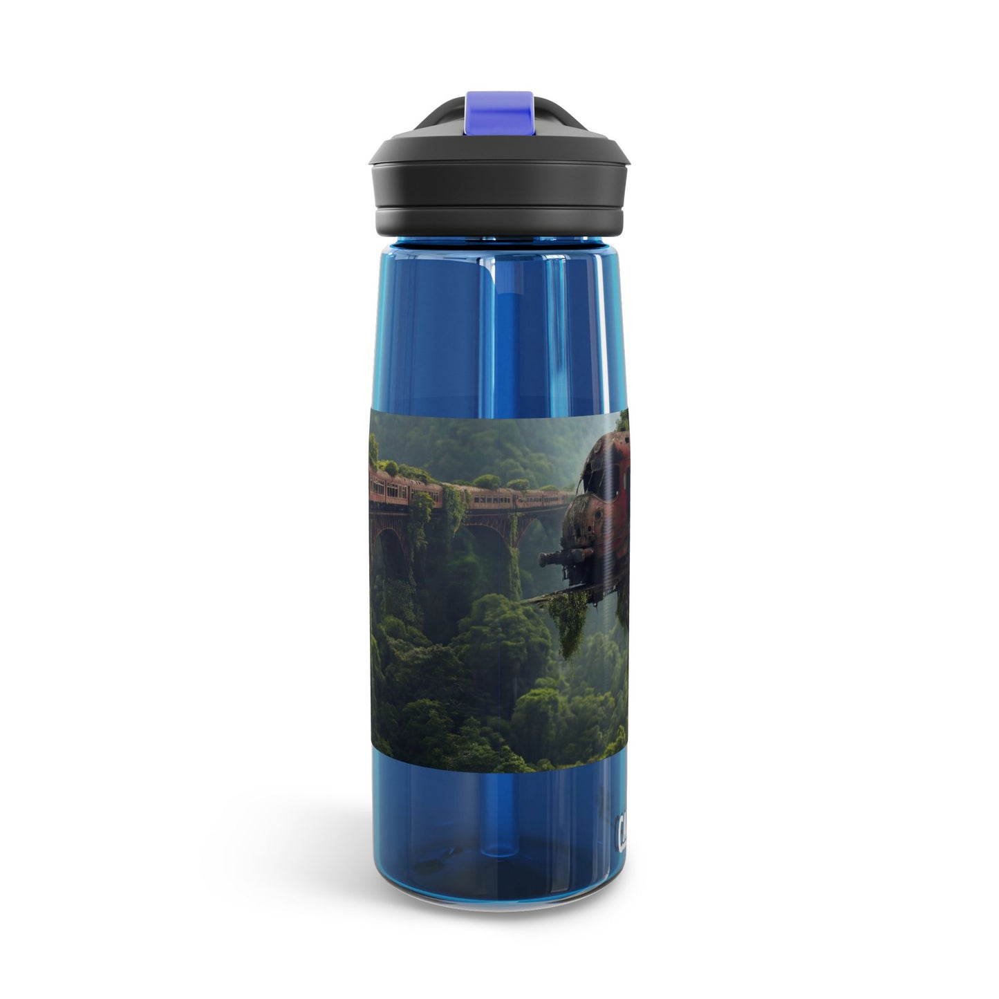 Overgrown Train Bridge CamelBak Eddy® Water Bottle, 20oz\25oz – Verdant Ruin Reverie