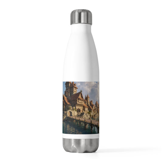 Seafarer’s Harbor 20oz Insulated Bottle – Sunset Tides & Timbered Towers