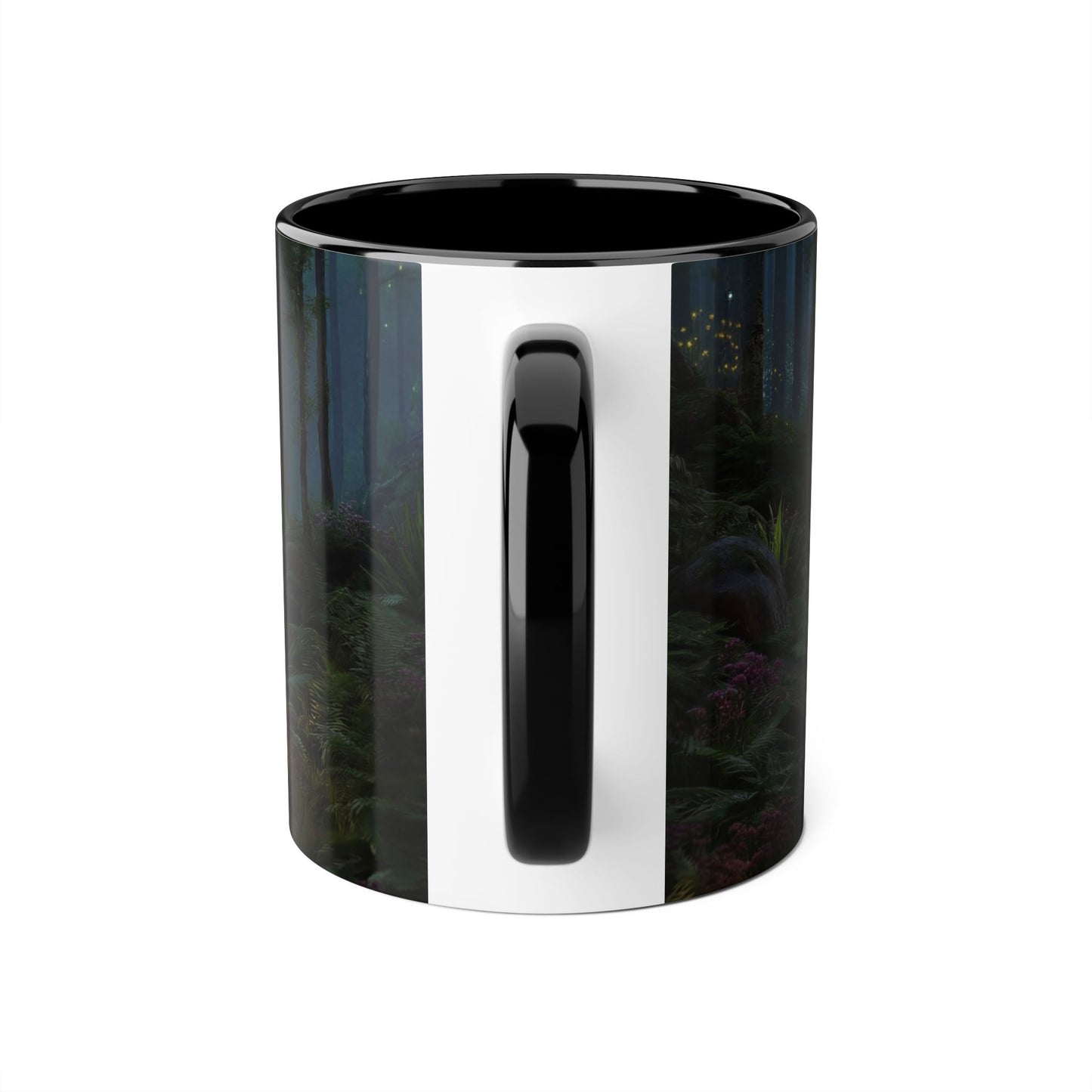 Blue Beam Forest Accent Mugs, 11oz – Luminescent Grove Streamside