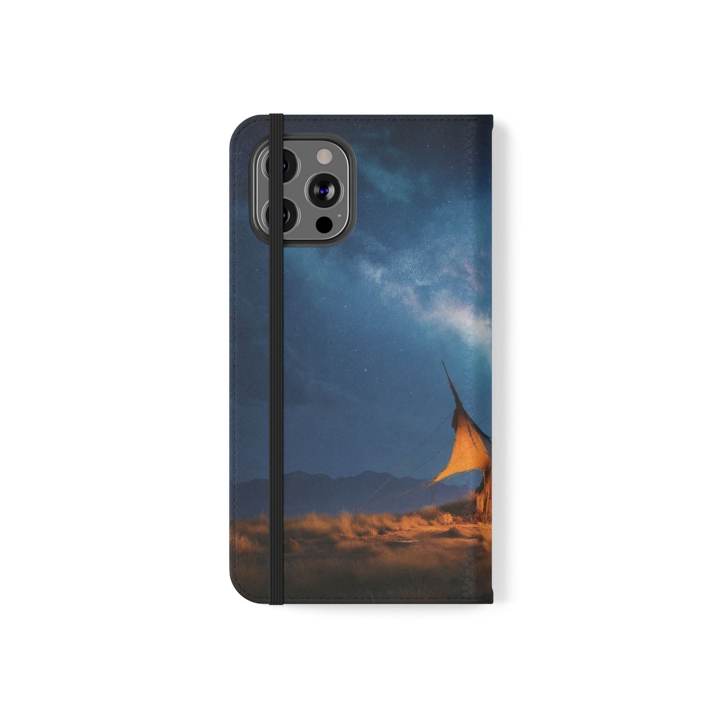 Stardust Nomad Tent Flip Cases – Milky Way Caravan Canvas