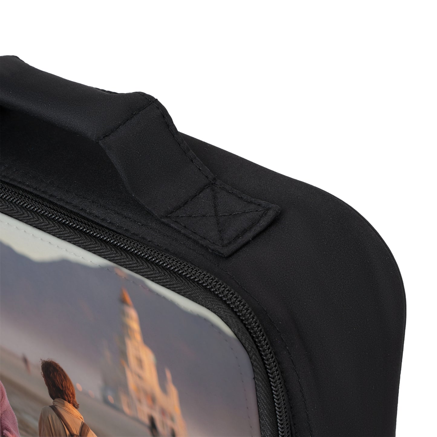 Desert Playtime Lunch Bag – Pink Fuzzy Cozy & Lego Castle Dreamscape