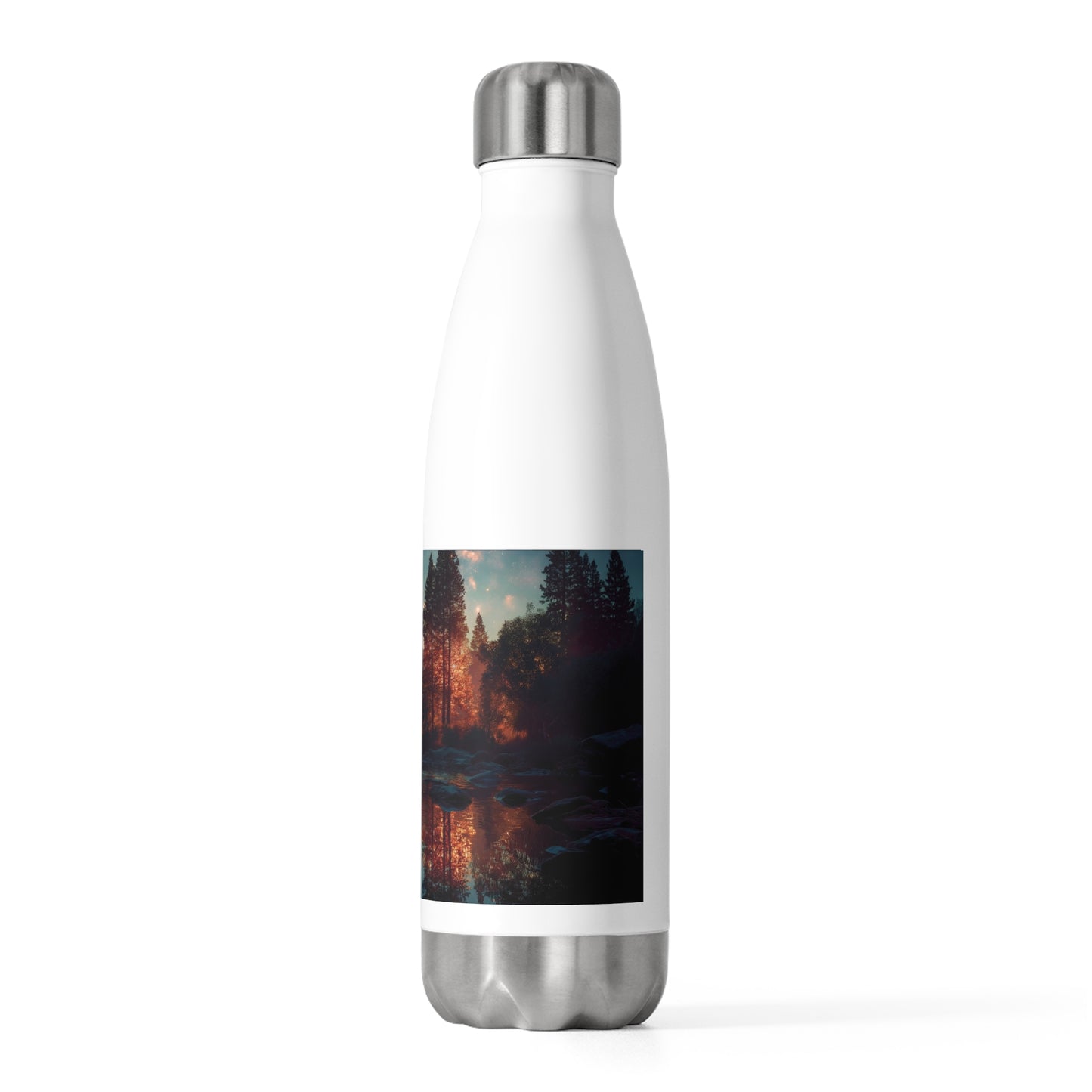 Starlit Meadow Reflection Bottle – Whispering River at Dawn