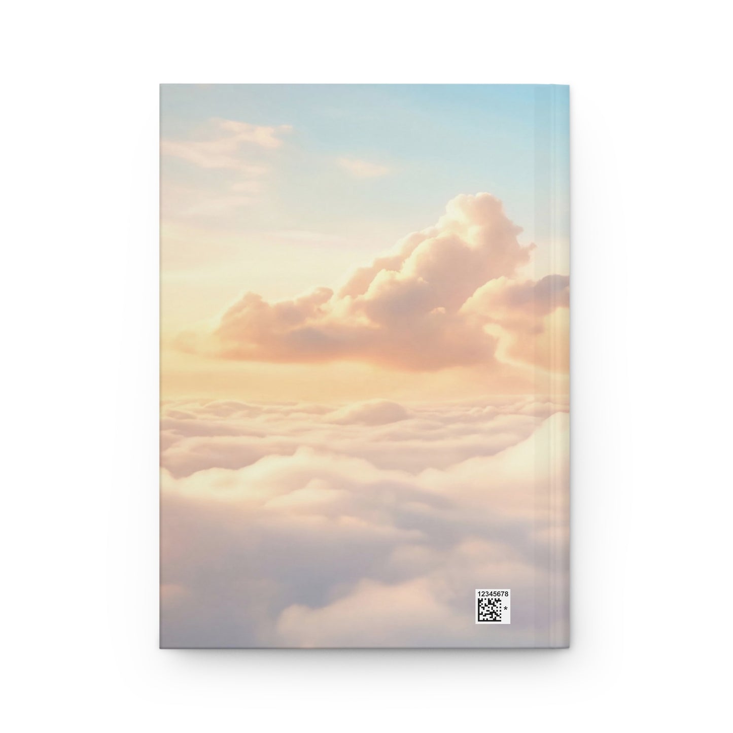 Floating Castle Hardcover Journal Matte – Sunset Sky Sanctuary