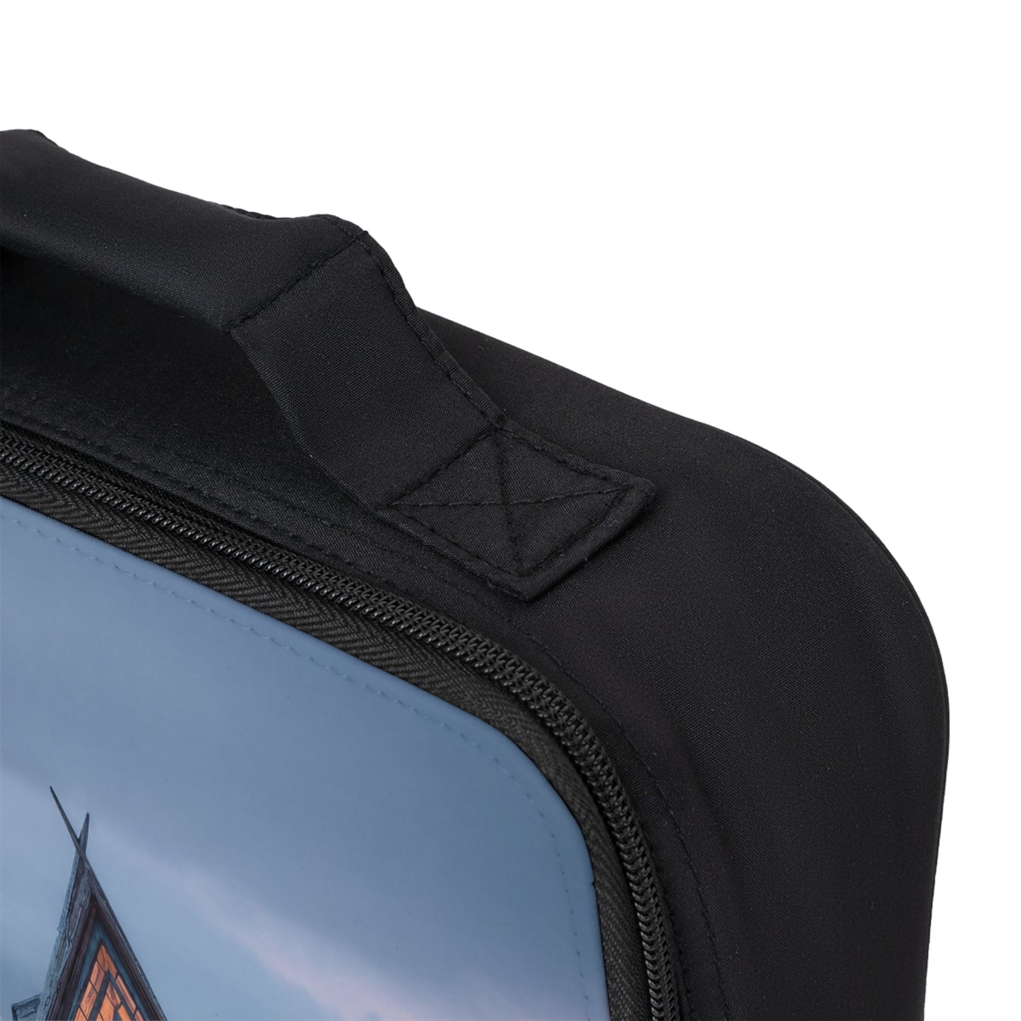 Arctic Chapel Lunch Bag – Warm Light in a Frozen World