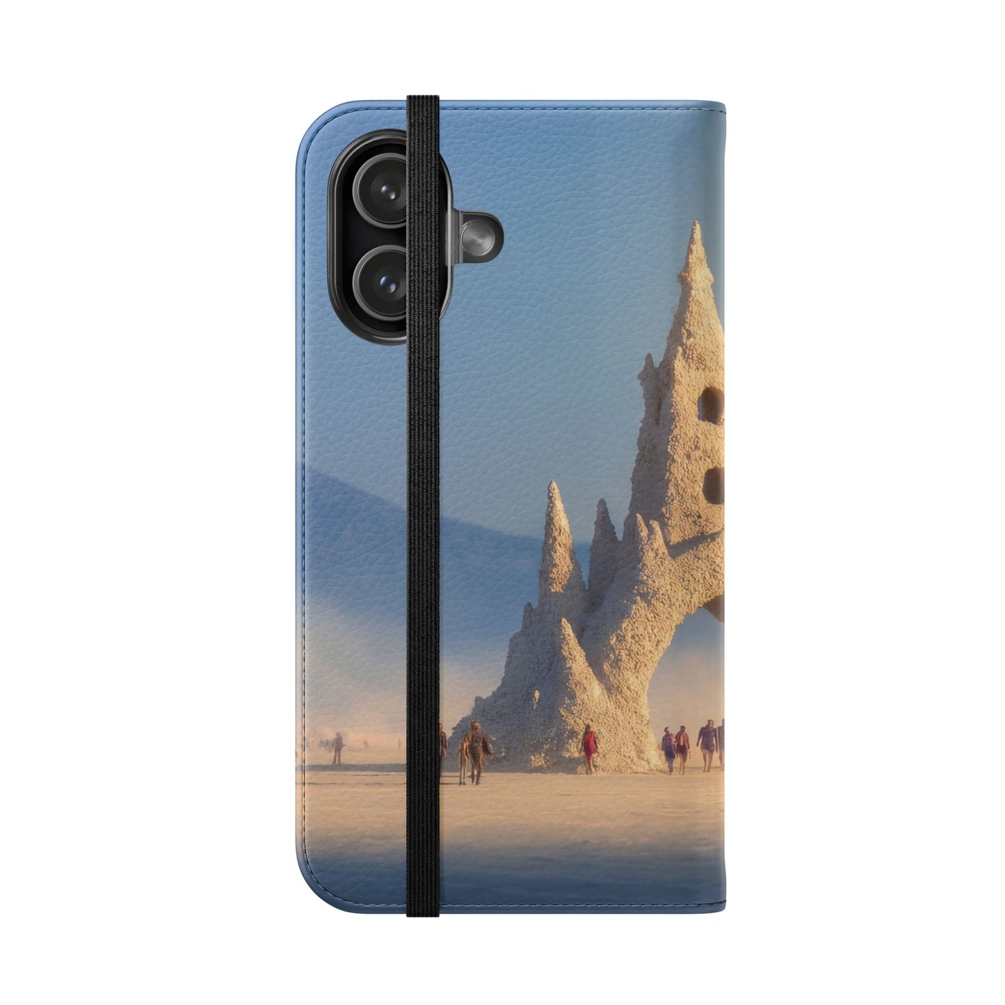White Tower Flip Cases – Salt Desert Gateway Art