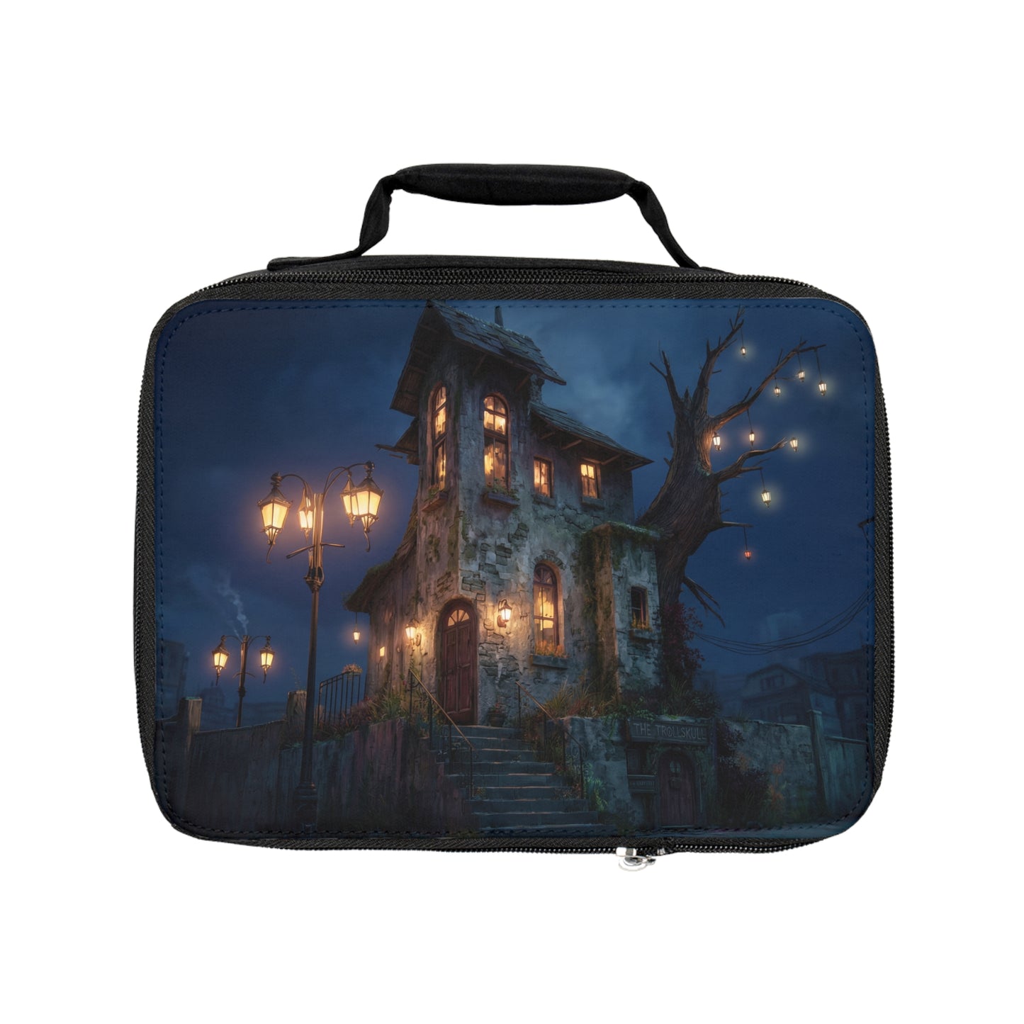 The Trollskull Inn Lunch Bag – Whimsical Nightlight Cottage Escape