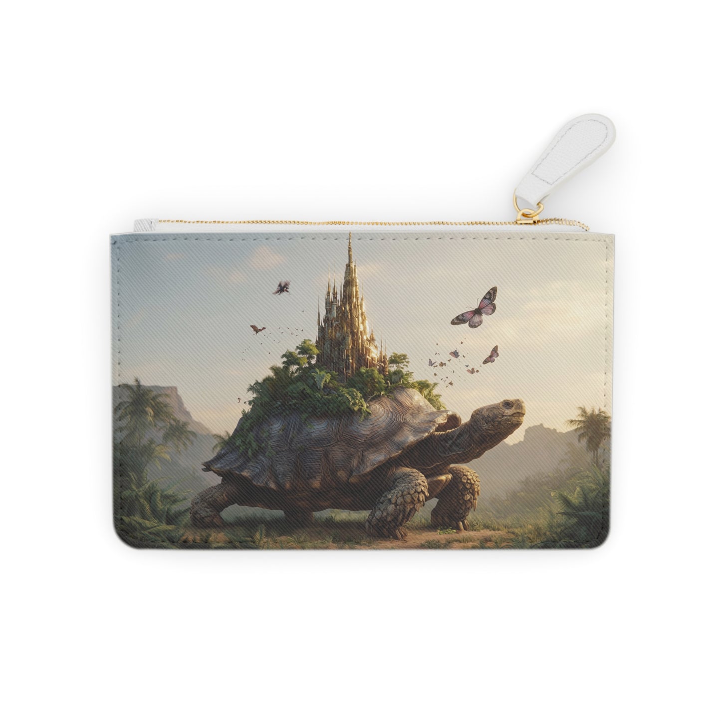 Castle on Turtle’s Back Mini Clutch Bag – Tropical Eden Guardian