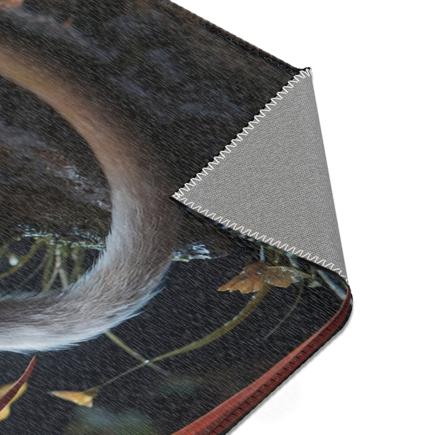 Moonlit Dragon Cat Area Rug – Whispers of the Celestial Guardian