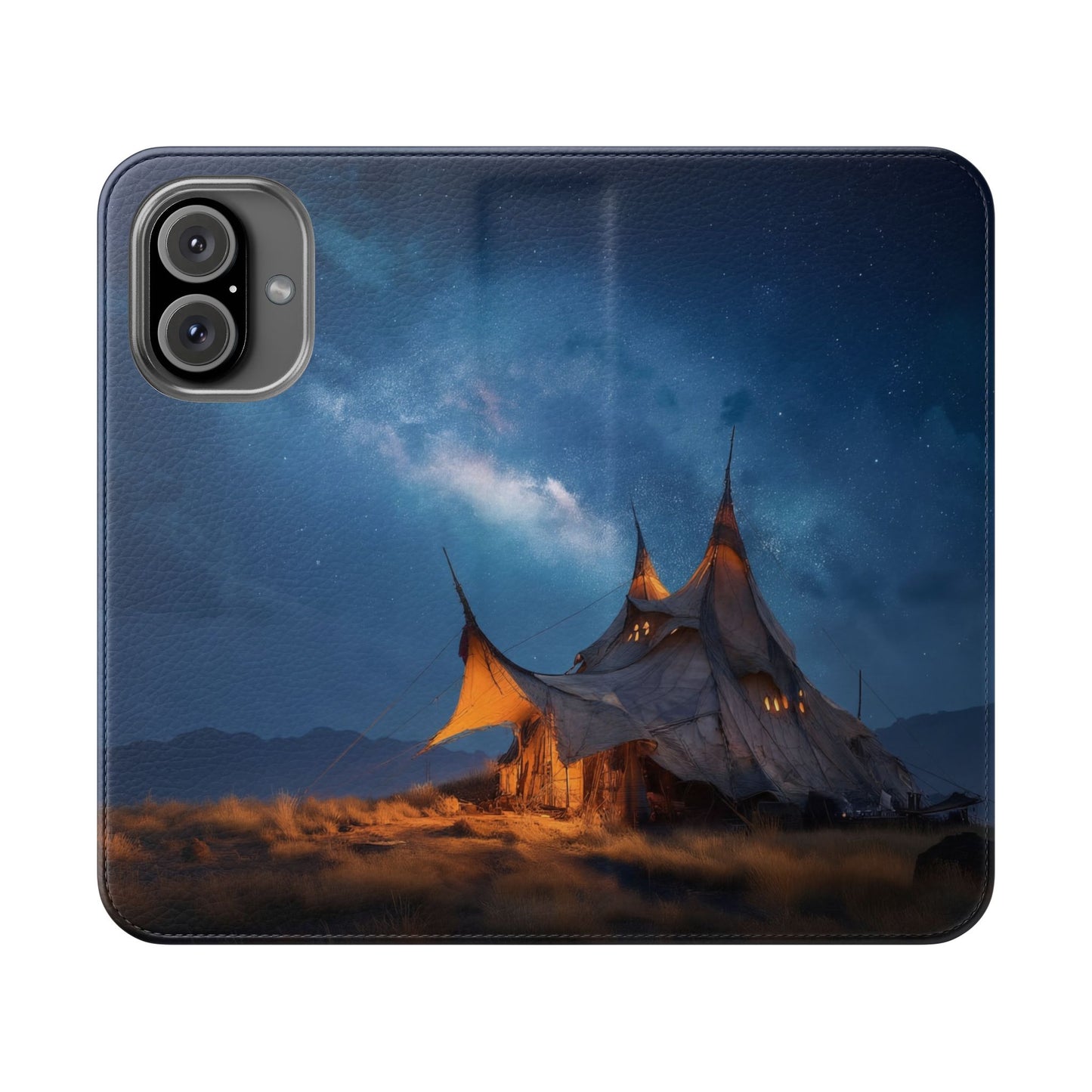 Stardust Nomad Tent Flip Cases – Milky Way Caravan Canvas