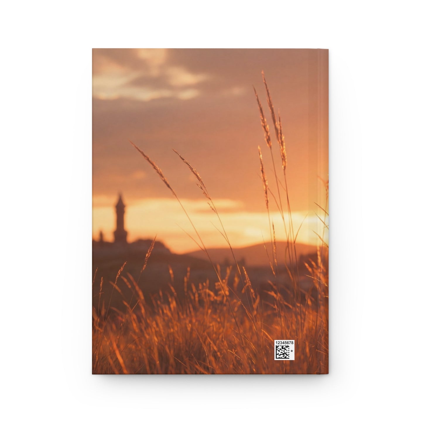 Sunset Witch in Golden Grass Hardcover Journal Matte – Twilight Spellbound