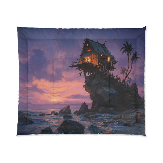 Seafarer’s Lighthouse Comforter – Twilight Isle Haven