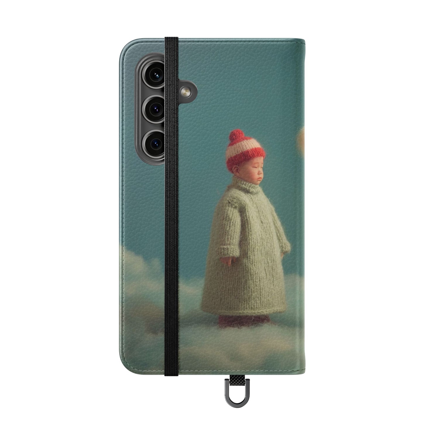 Woolly Dragon & Child Flip Cases – Cloudside Guardians
