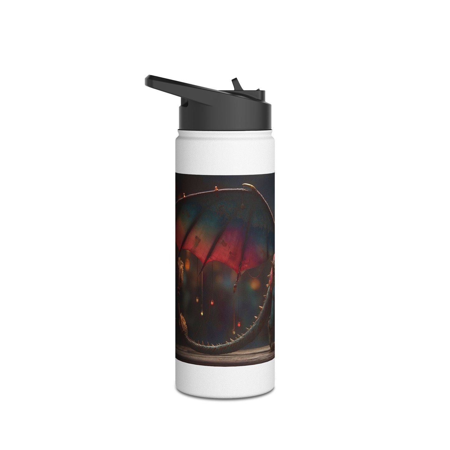 Celestial Dragon Stainless Steel Water Bottle, Standard Lid – Twilight Parade Guardian