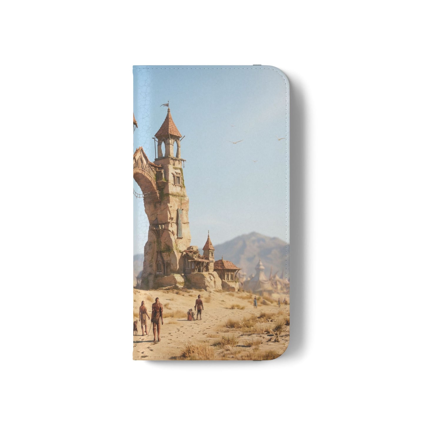 Desert Sentinel Gate Flip Cases – Weathered Archway Journey