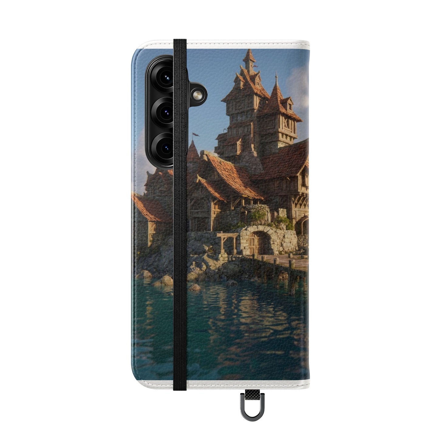 Cobblestone Harbor Flip Cases – Timber Town Seaside Walkway
