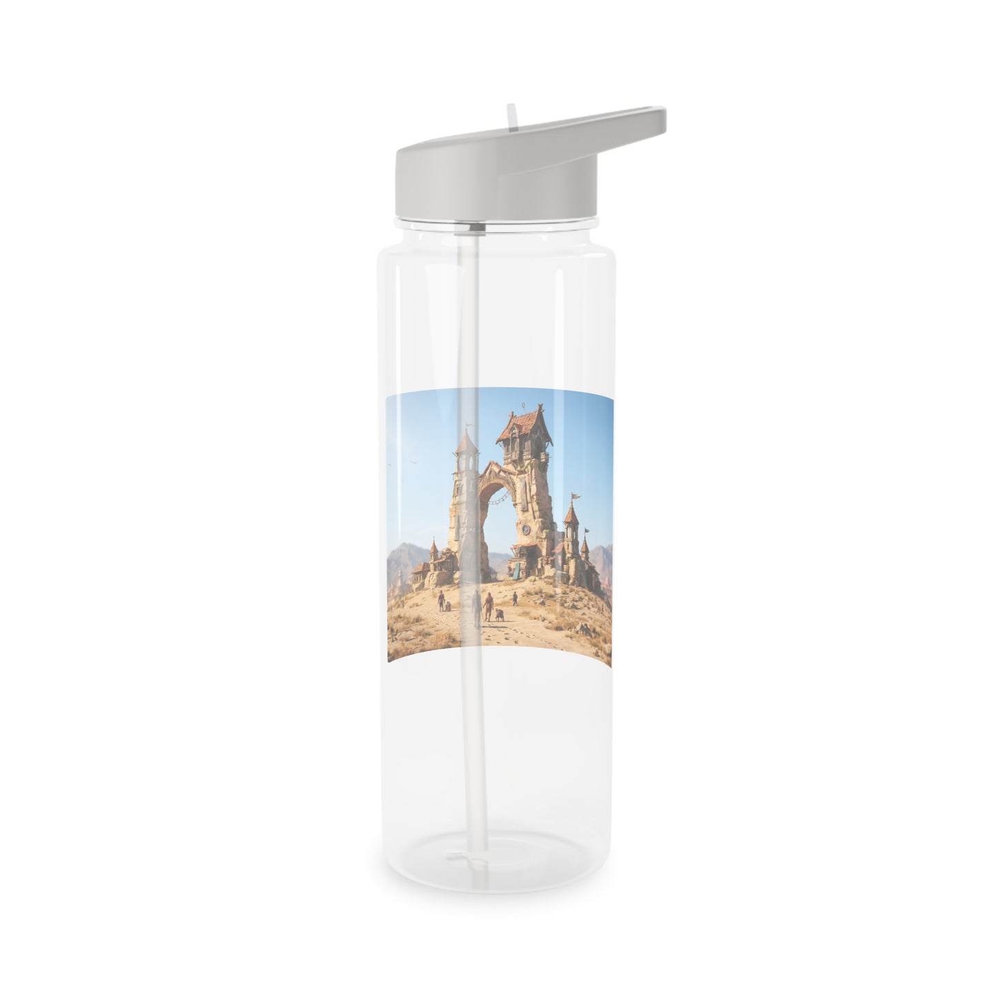 Ancient Gate Tritan Water Bottle – Sunbaked Sentinel Archway