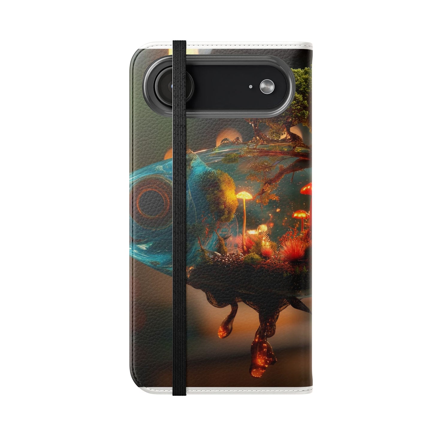 Forest Fish Flip Case – Liquid Glowwood Dreamscape