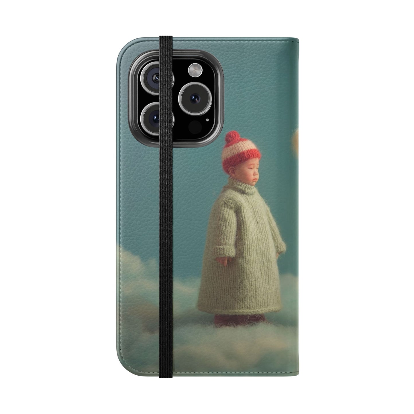 Woolly Dragon & Child Flip Cases – Cloudside Guardians