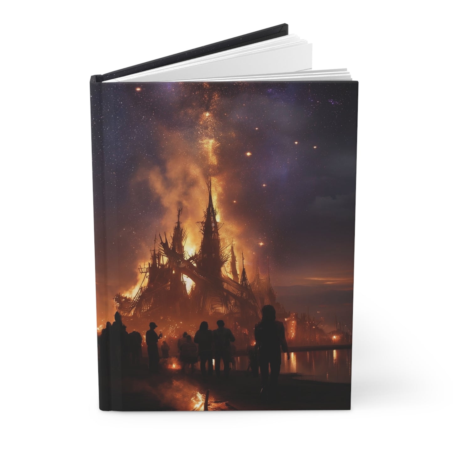 Starlit Bonfire Ritual Journal Matte – Ceremony of the Burning Sky