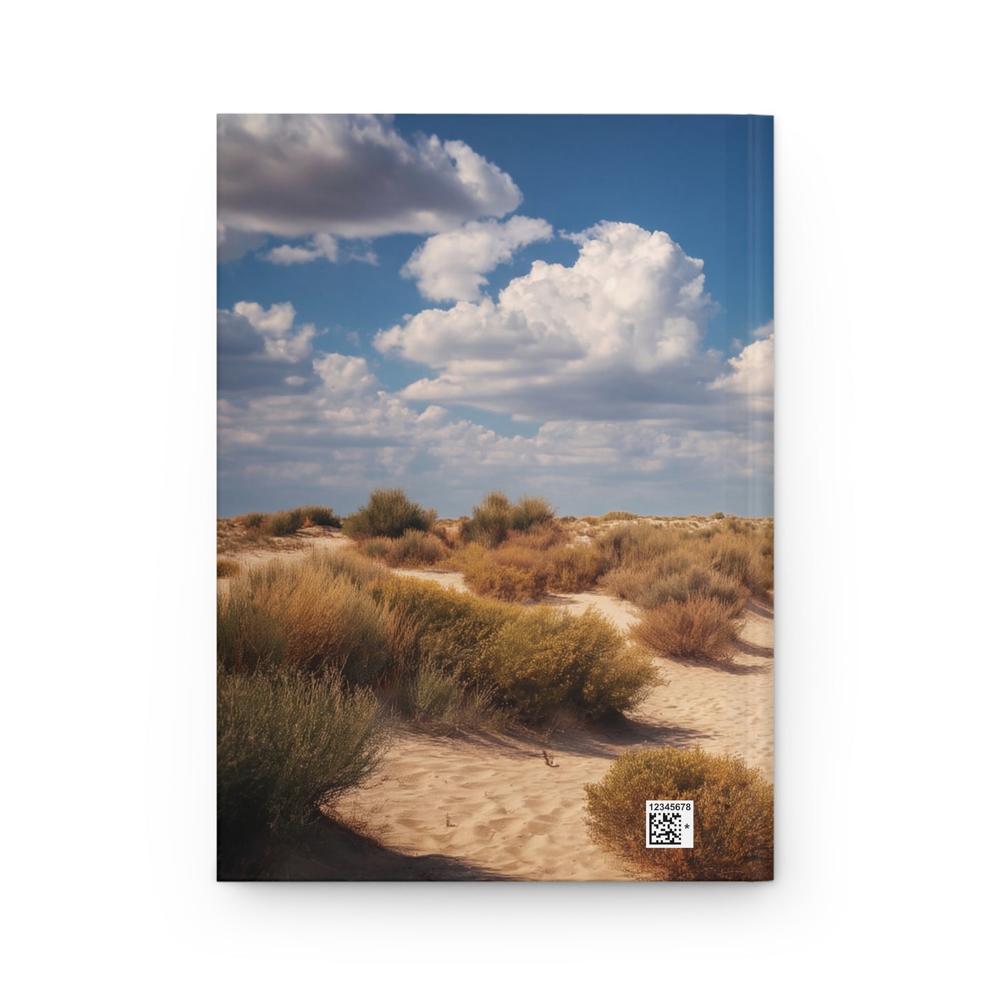 Desert Shipwreck Hardcover Journal Matte – Sun-Kissed Sandscape
