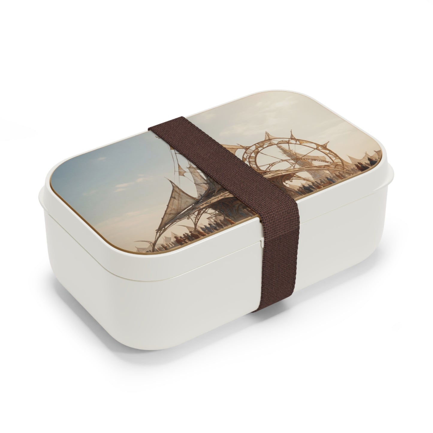 Desert Sky-Sail Bento Lunch Box – Aetherial Market at Dusk