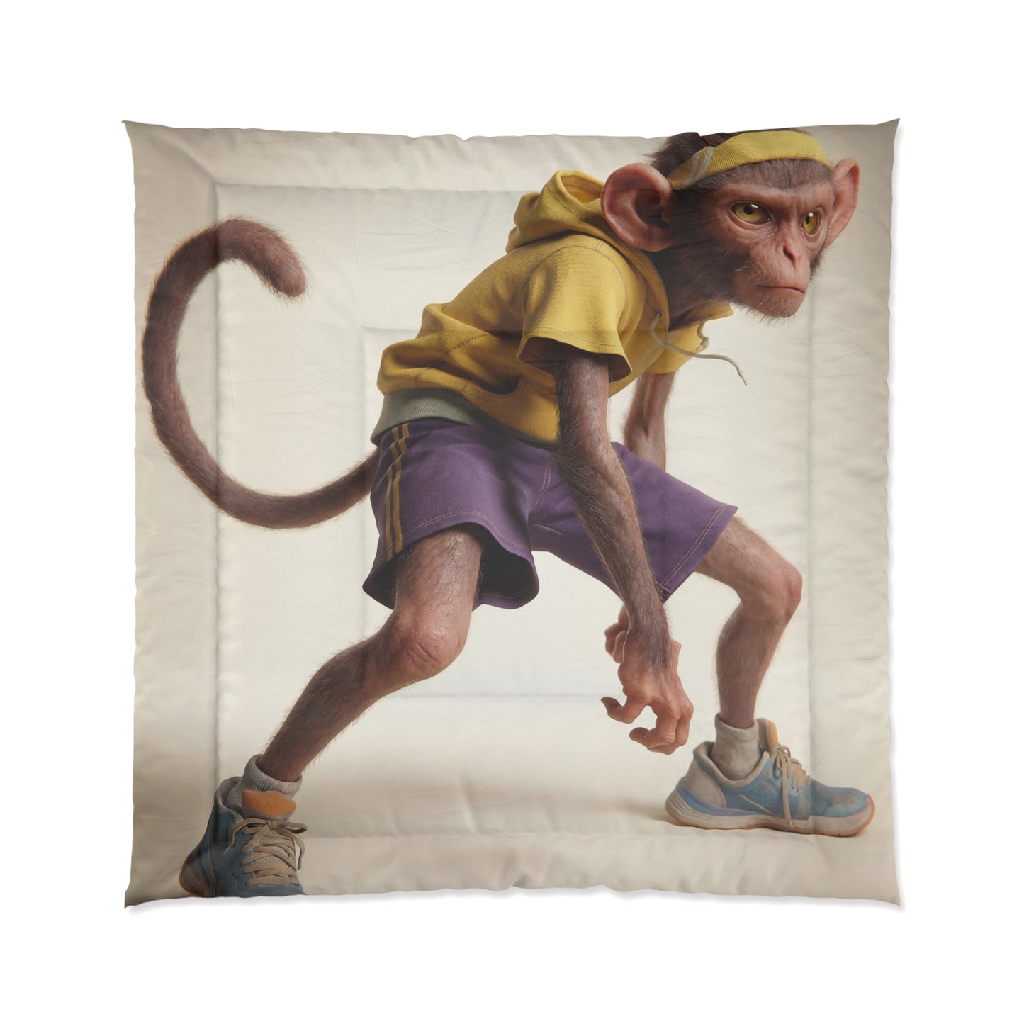 Streetwise Monkey Comforter – Urban Gym Rat Dreamscape