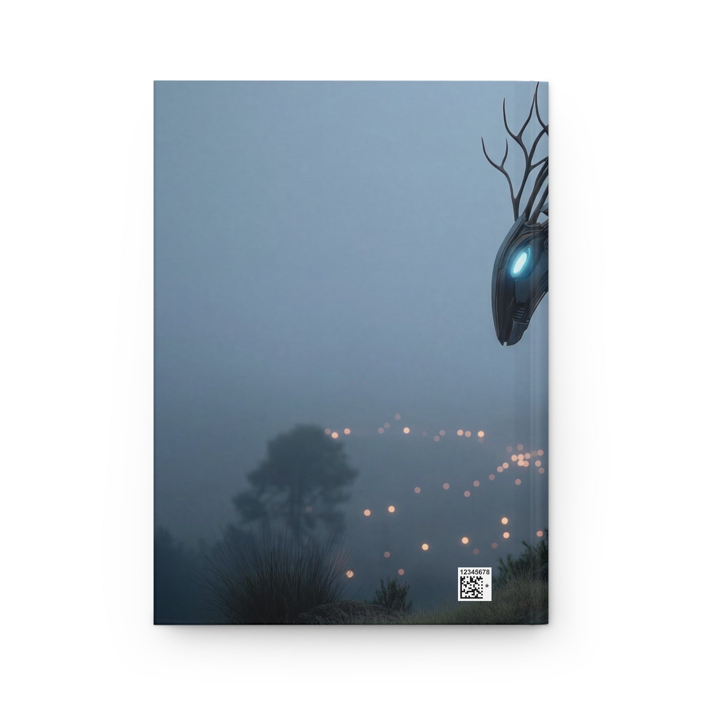 Mechanical Stag Hardcover Journal Matte – Dawn’s Silent Sentinel