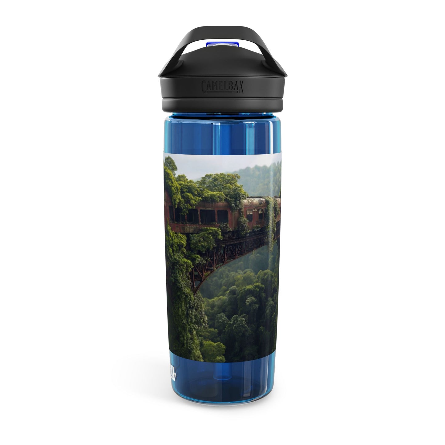 Overgrown Train Bridge CamelBak Eddy® Water Bottle, 20oz\25oz – Verdant Ruin Reverie