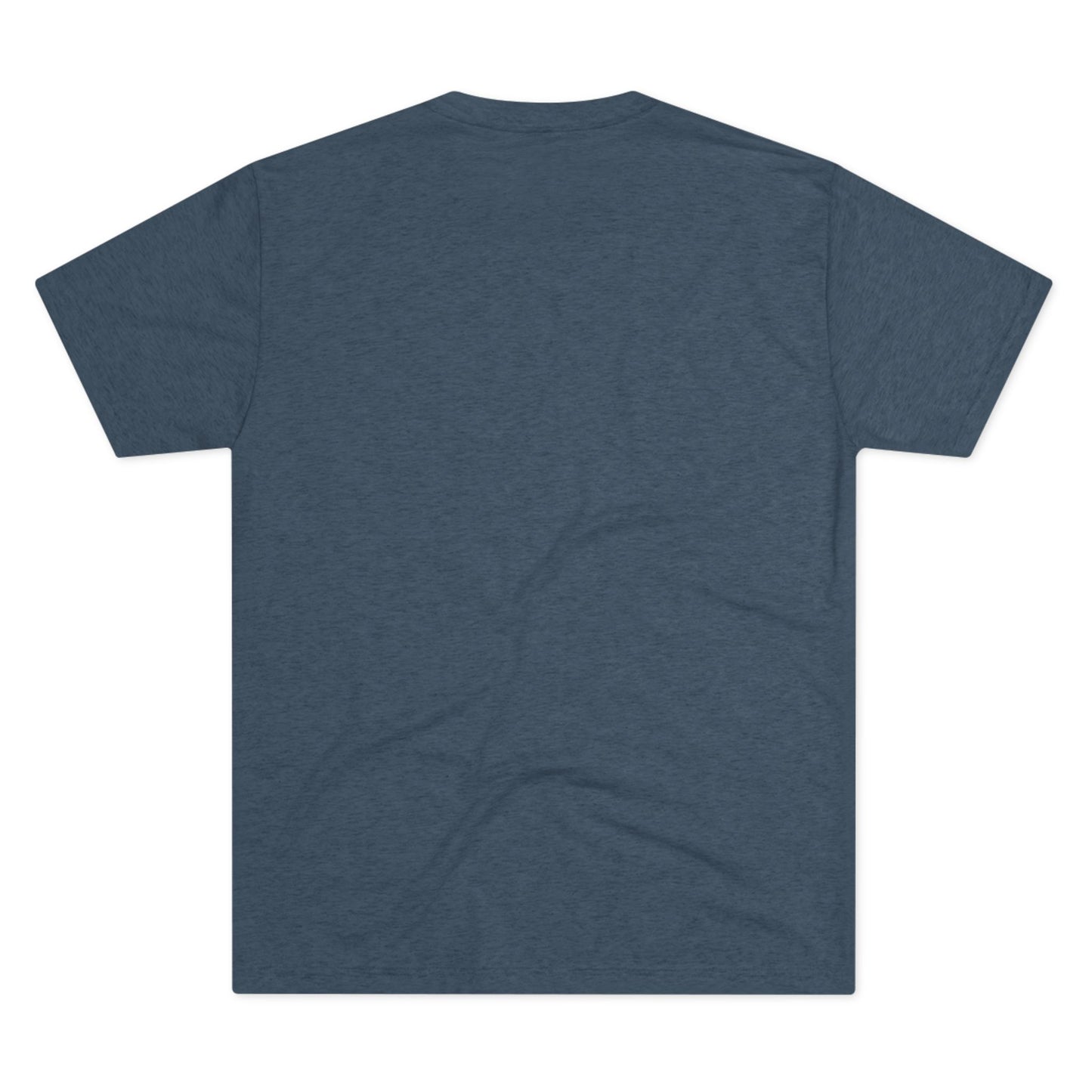 The Ritz Flamingo Sign Tri-Blend Crew Tee – Velvet Gold and Crimson Crest