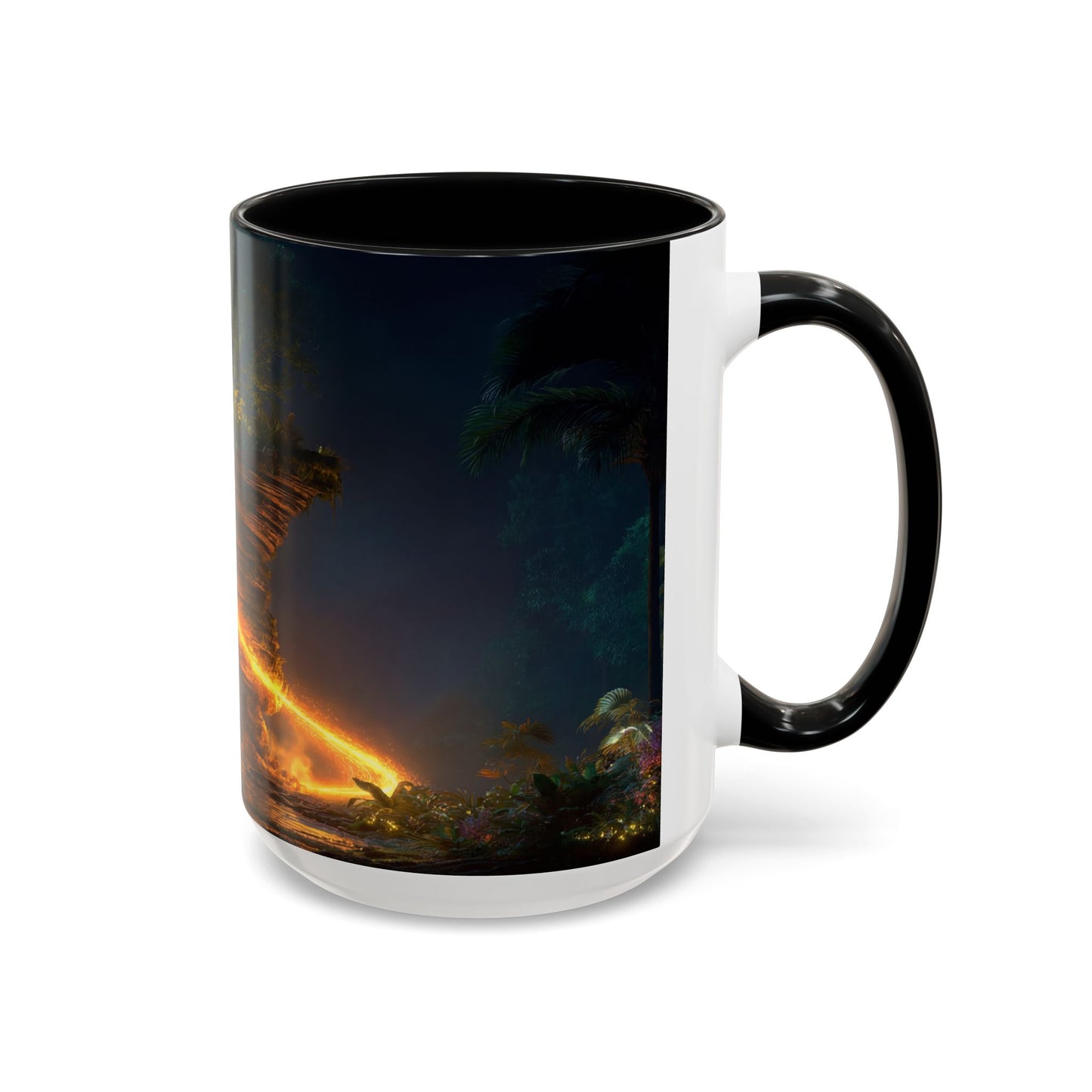 Floating Stone Temple Mug – Twilight Portal Dreamscape