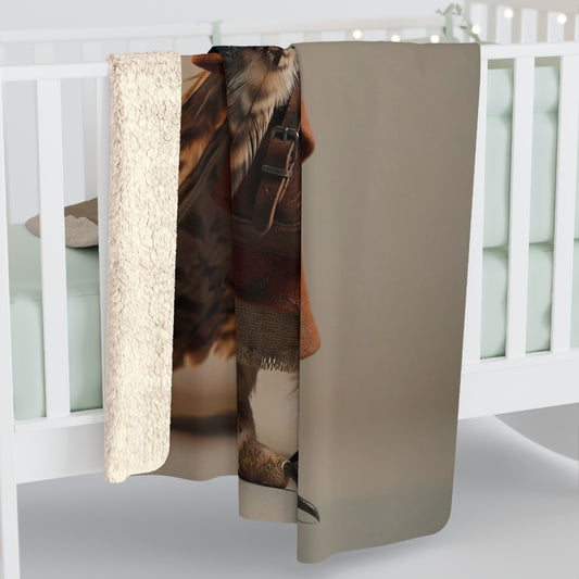 Wise Owl Traveler Sherpa Fleece Blanket – Dusty Road Companion