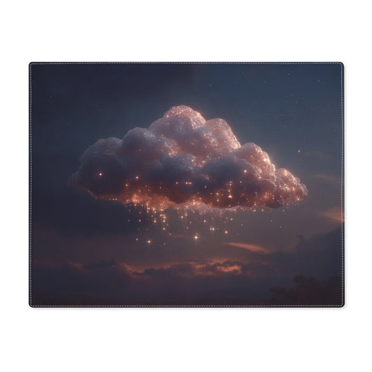 Celestial Cloud Placemat – Starlight Gathering at Dusk