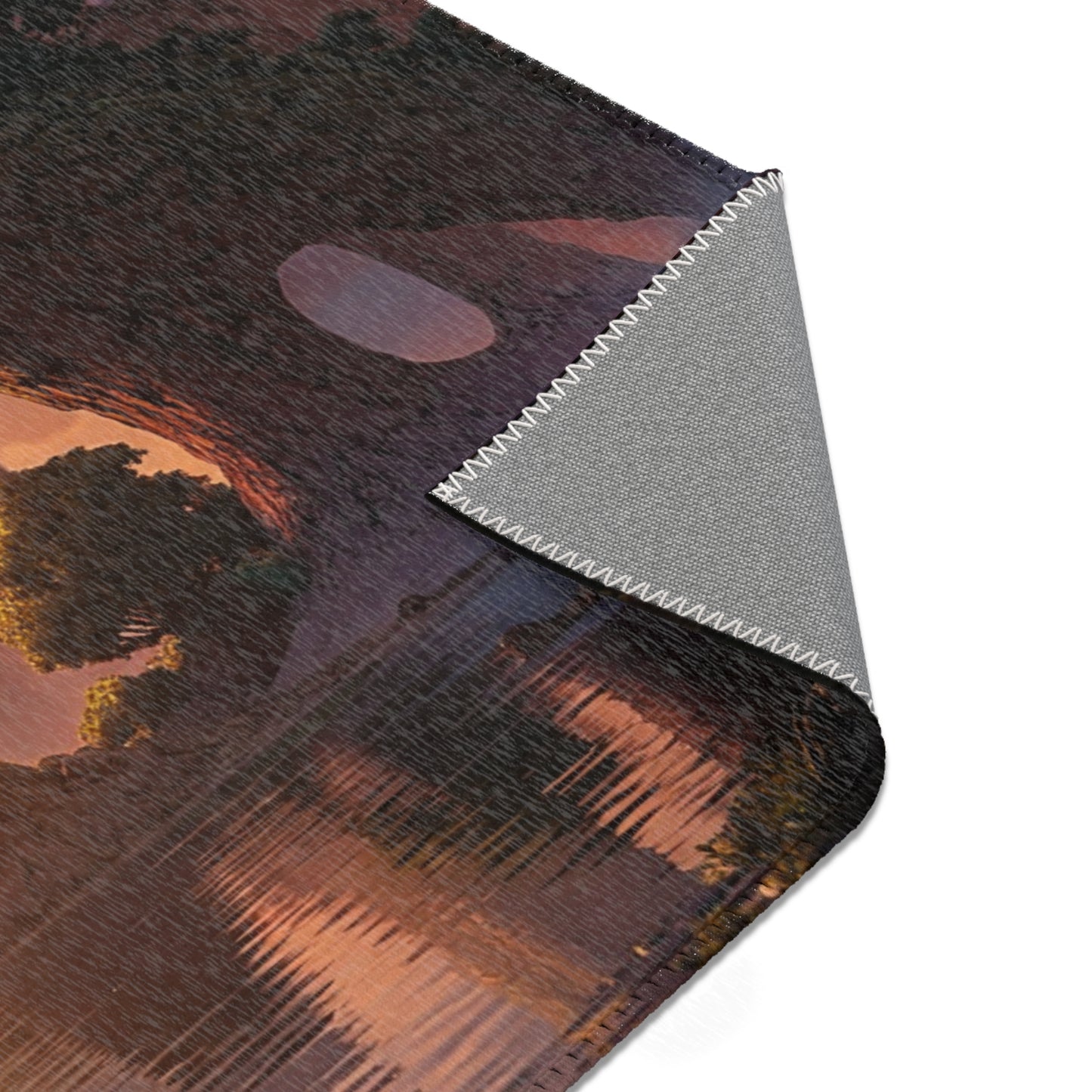 Ancient Tree Archway Area Rugs – Sunset Portal Dreamscape
