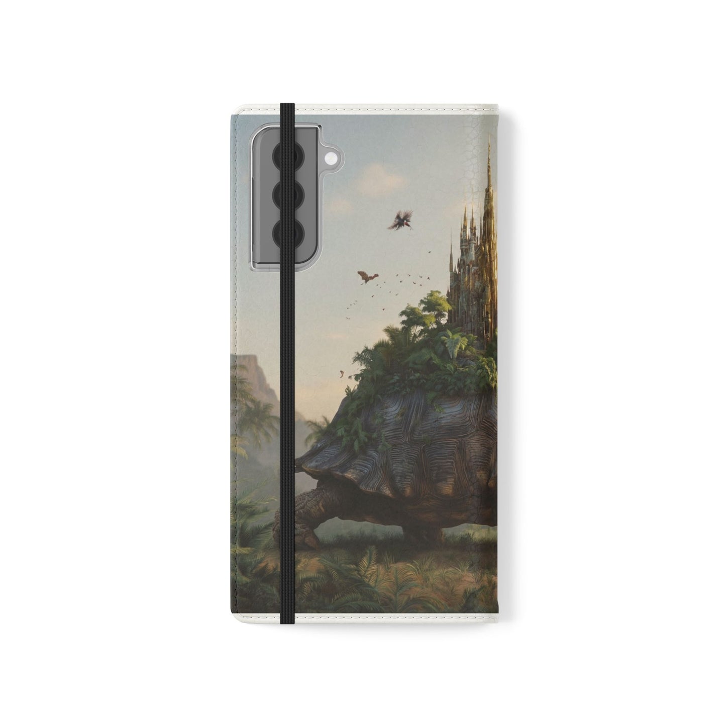 Castle Turtle Flip Cases – Golden Spire Jungle Guardian