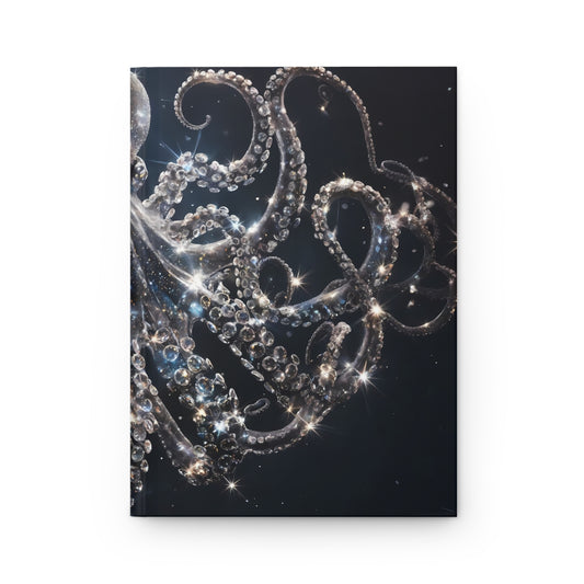Cosmic Octopus Hardcover Journal Matte – Stardust Tentacle Dreamscape