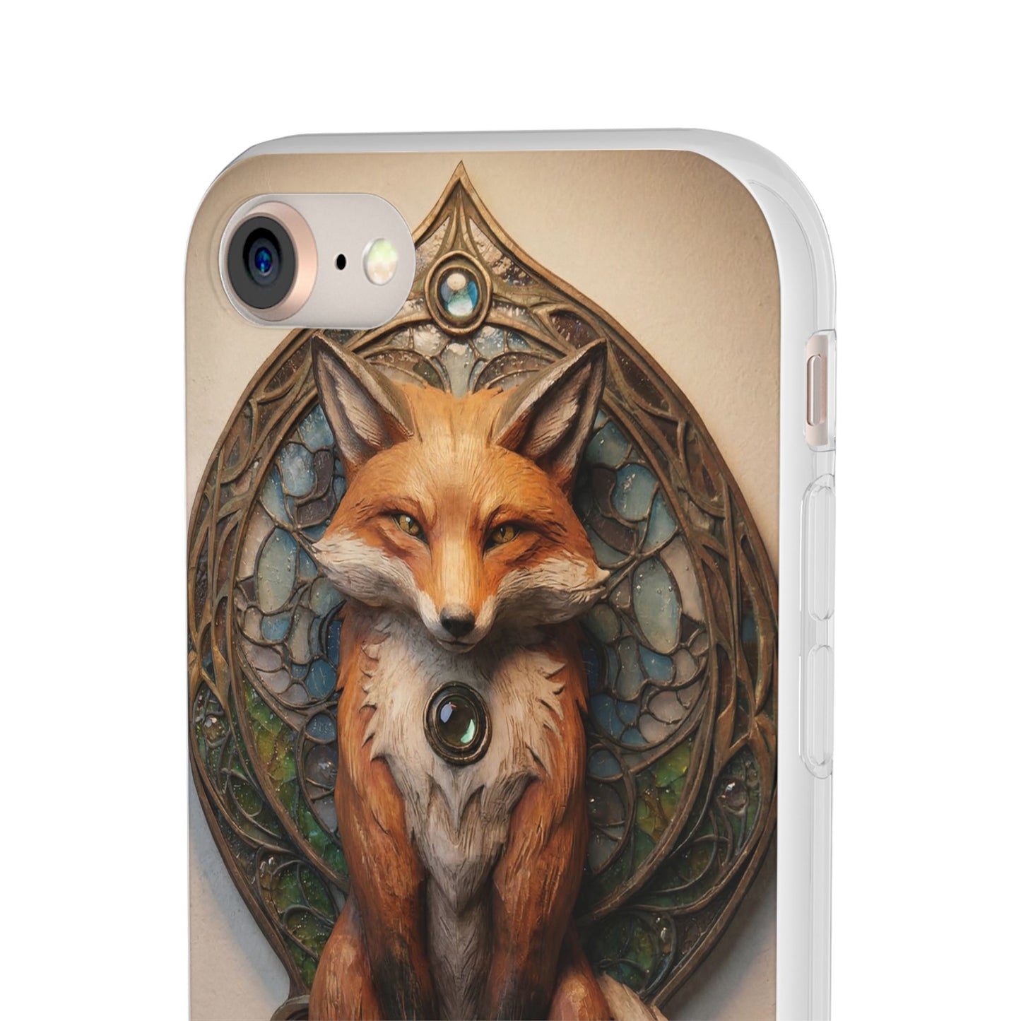 Fox Sentinel Flexi Cases – Amber Glaze and Stained Glass Reverie