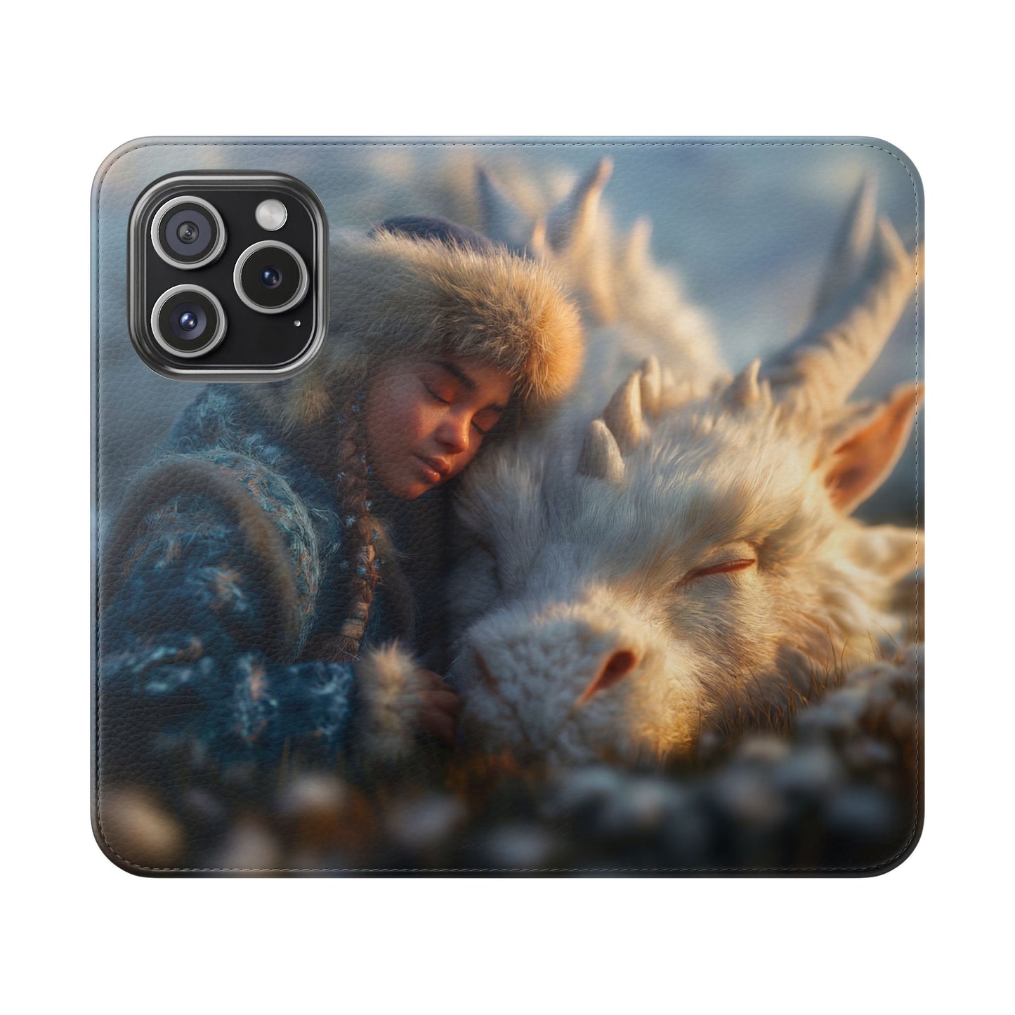 Guardian’s Rest Flip Cases – Snow-Capped Dragon and Sleeper