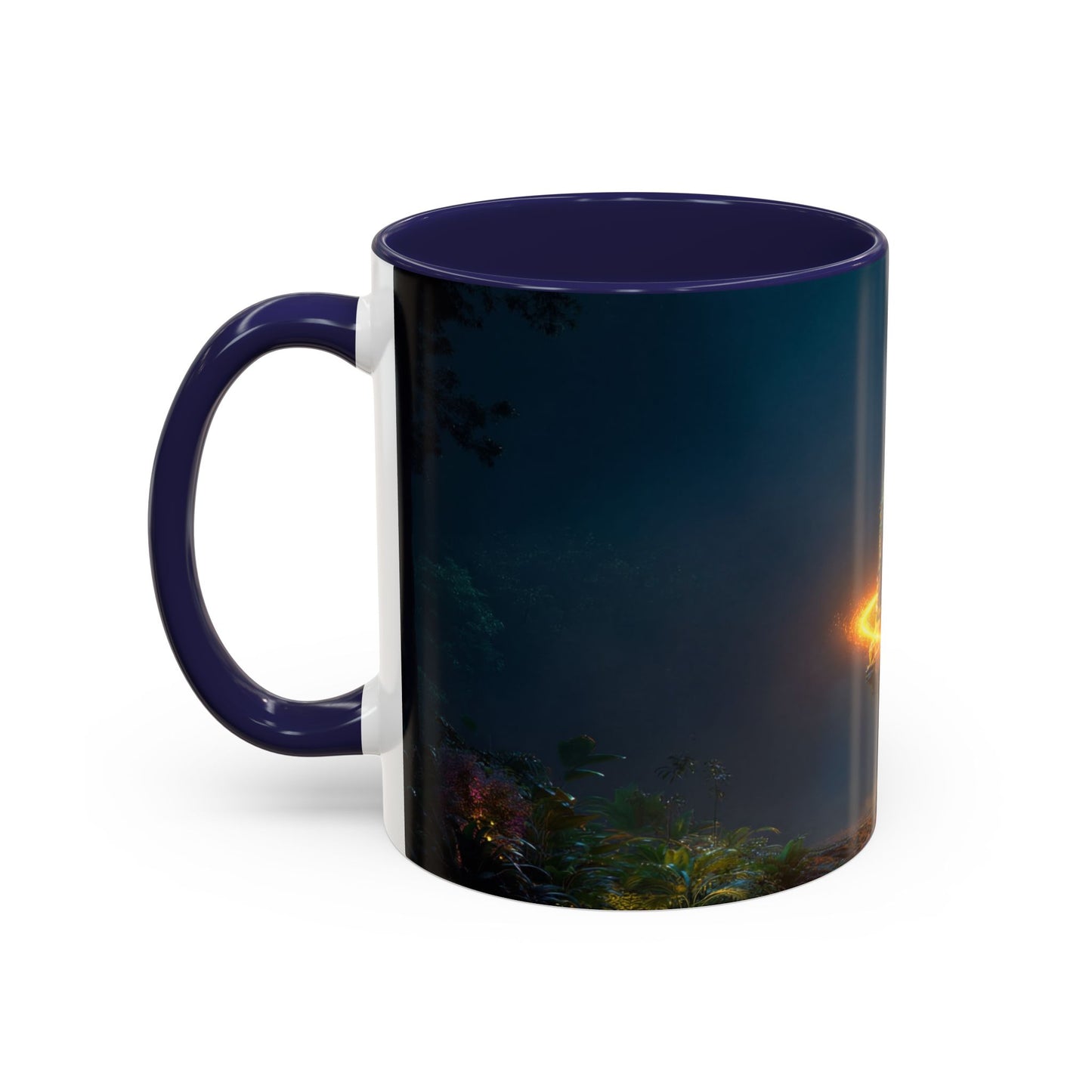 Floating Stone Temple Mug – Twilight Portal Dreamscape