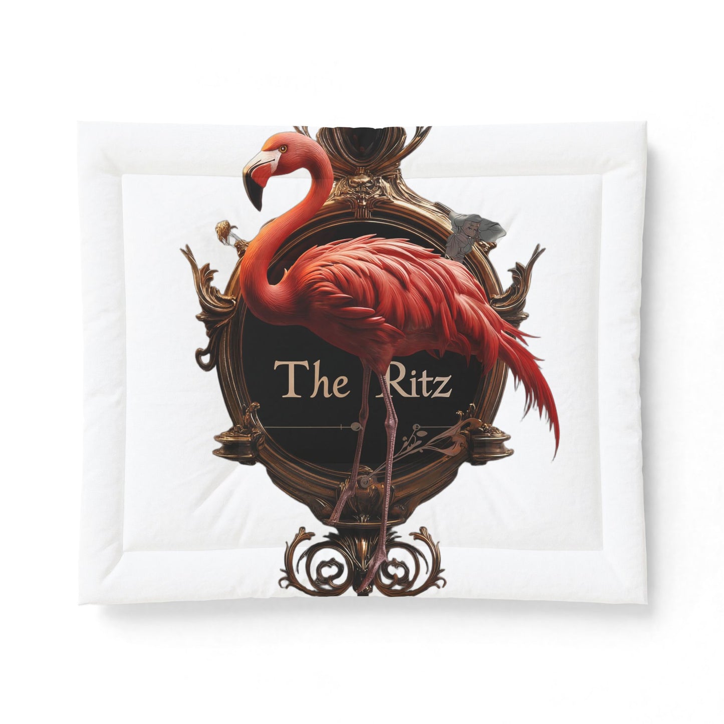 Gilded Flamingo Comforter – The Ritz Ornate Frame Design